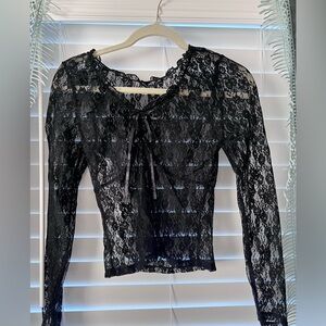 Sincerely Jules lace black top